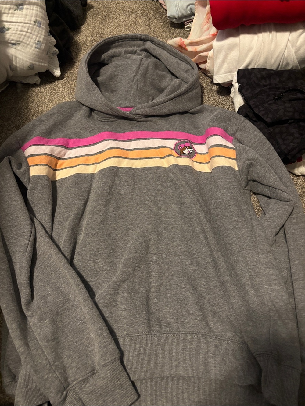 Women's Gray Hoodie from Buc-ee’s